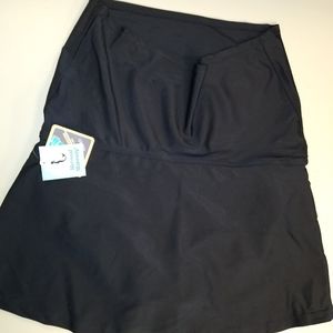 COPY - Swimsuit / Skort adjustable waist panel, Spandex Fabric, UV Protec…